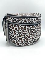 Panterprint tasje lichtgrijs, Ophalen of Verzenden, Nieuw, Grijs, Schoudertasje