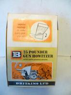 Britains overdoos voor 25 pounder Howitzer +2x 25 PDR Howitz, Verzamelen, Ophalen of Verzenden, Landmacht, Engeland, Miniatuur of Beeldje