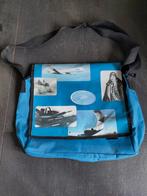 Postbag / posttas van Fokker, blauw, Ophalen of Verzenden, Zo goed als nieuw, Rugtas