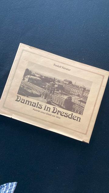 DAMALS in DRESDEN. Portrat einer Stadt um 1900.  -koopje- beschikbaar voor biedingen