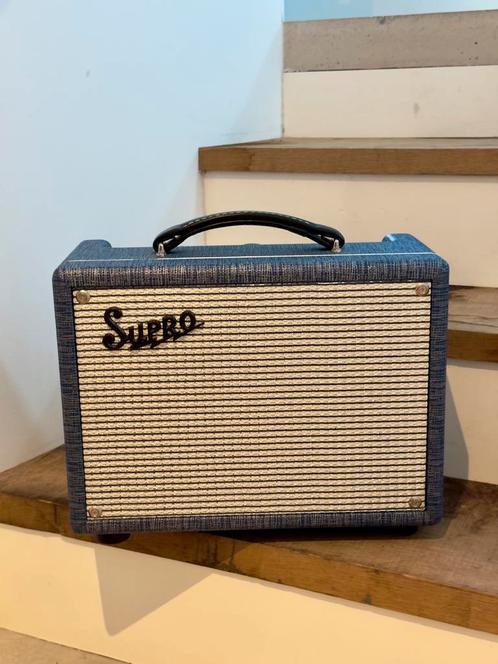 Supro ‘64 Super buizenversterker, Muziek en Instrumenten, Versterkers | Bas en Gitaar, Zo goed als nieuw, Gitaar, Minder dan 50 watt