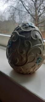 Paasei mooi geschilderd, Ophalen of Verzenden, Overige kleuren, Glas, Minder dan 50 cm