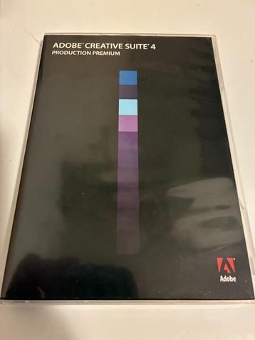 Adobe Creative Suite 4 Production Premium Mac Apple Upgrade beschikbaar voor biedingen