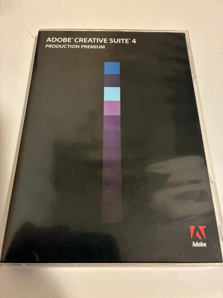Adobe Creative Suite 4 Production Premium Mac Apple Upgrade, Computers en Software, Ontwerp- en Bewerkingssoftware, Zo goed als nieuw
