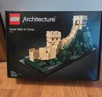 Lego Architecture 21041 - Great Wall of China, Kinderen en Baby's, Speelgoed | Duplo en Lego, Ophalen of Verzenden, Nieuw