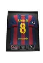 Andres Iniesta FC Barcelona 14/15 Ingelijst thuis Shirt, Buitenlandse clubs, Soccersignings.nl, Shirt, Nieuw
