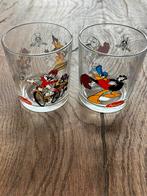 Looney tunes Penotti glazen 2x, Verzamelen, Ophalen, Zo goed als nieuw, Frisdrankglas