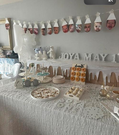 Decoratie Winter feest/ rommelmarkt/ hobby/kerst, Hobby en Vrije tijd, Knutselen, Zo goed als nieuw, Materiaal, Ophalen