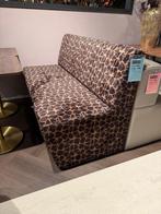 Eetbankje panterprint, Huis en Inrichting, Ophalen of Verzenden, Nieuw, Stof, Twee