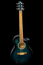 Gezocht: Richwood RW-02 blue, Ophalen of Verzenden, Gebruikt, Western- of Steelstringgitaar