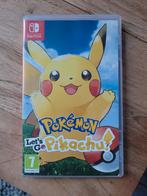 Nintendo Switch Pokemon Let's go Pikachu., Spelcomputers en Games, Games | Nintendo Switch, Avontuur en Actie, 2 spelers, Ophalen of Verzenden