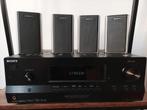 Sony SS-TS51 Receiver + speakers, Audio, Tv en Foto, Versterkers en Receivers, Stereo, Ophalen of Verzenden, Sony, Zo goed als nieuw