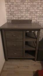 Commode kast (eikengrijs ), 50 tot 70 cm, Ophalen of Verzenden, 90 tot 105 cm, 100 cm of meer