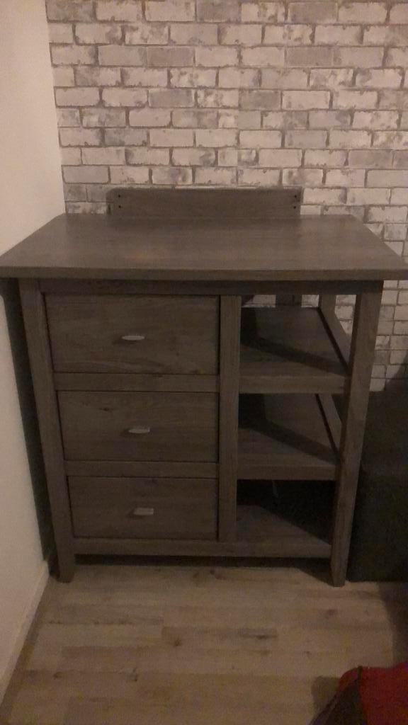 Commode kast (eikengrijs ), Kinderen en Baby's, Kinderkamer | Commodes en Kasten, Zo goed als nieuw, 90 tot 105 cm, 100 cm of meer