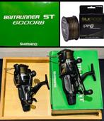 Shimano Baitrunner ST 6000 RB (2 stuks incl. draad), Ophalen of Verzenden, Zo goed als nieuw, Molen