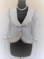 UnoDue - prachtige witte zomer blouse - 36, Verzenden, Wit, Zo goed als nieuw, Unodue