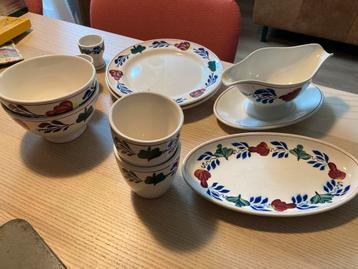 Boerenbont Servies - Diverse Onderdelen beschikbaar voor biedingen