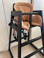 Kinderstoel, zwart hout met zitverkleiner, Stoelverkleiner, Overige typen, Gebruikt, Ophalen