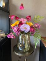 Zijden bloemen in vaas Olie Set Zijdenbloem, Ophalen of Verzenden, Nieuw