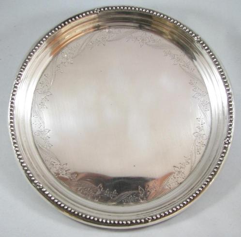 licht Massief 835 zilver schaaltje 20 cm Portugal, Antiek en Kunst, Antiek | Goud en Zilver, Zilver, Ophalen of Verzenden