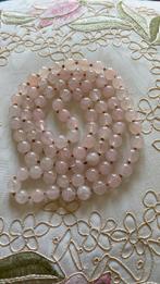 Rozen kwarts ketting 0,80 cm lang, Ophalen of Verzenden, Zo goed als nieuw, Overige typen