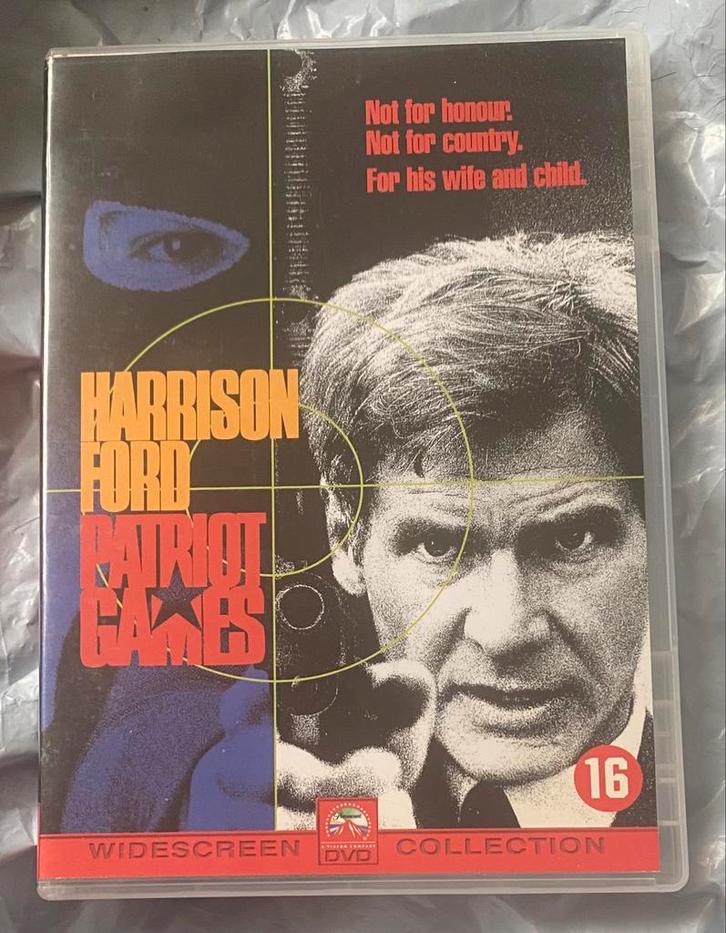 Patriot Games, Cd's en Dvd's, Dvd's | Thrillers en Misdaad, Zo goed als nieuw, Vanaf 16 jaar, Ophalen