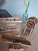 Hamster draagtas + kooi accessoires., Kooi, Minder dan 75 cm, Zo goed als nieuw, Hamster