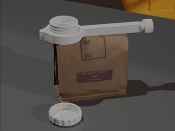 Koffiezak Clip - Vershoud je koffie! beschikbaar voor biedingen