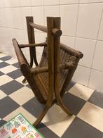 Vintage Rotan Tijdschriftenrek/ lektuurmand, Ophalen of Verzenden, Gebruikt