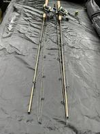 Fox Trollmaster 2,7 mtr. werphengels met ABU 5001met ratel, Ophalen, Zo goed als nieuw, Complete set