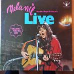 LP Melanie Live, Ophalen of Verzenden, Gebruikt, Poprock