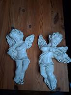 Gipsen Engelenbeelden - 40 cm, Verzamelen, Beelden en Beeldjes, Ophalen of Verzenden