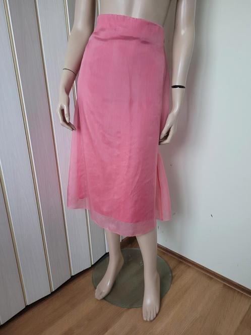 Kookai roze rok maat 36, Kleding | Dames, Rokken, Zo goed als nieuw, Maat 36 (S), Roze, Onder de knie, Ophalen of Verzenden