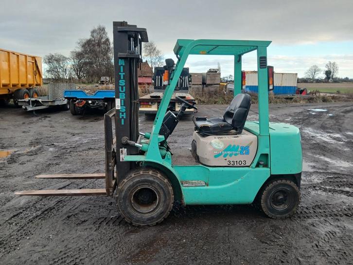 Mitsubishi & Toyota Heftrucks - 2.5 & 3 Ton, Zakelijke goederen, Machines en Bouw | Heftrucks en Intern transport, Heftruck, Diesel