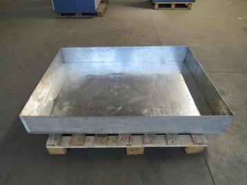 aluminium bak opvangbak 150x111x20cm  beschikbaar voor biedingen