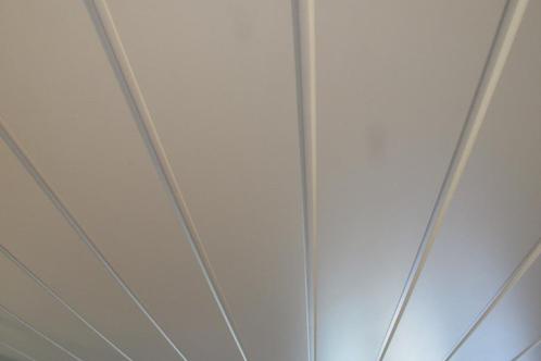 MDF plafond wandplanken, lambrisering, 35m2, TEAB, Doe-het-zelf en Verbouw, Hout en Planken, Gebruikt, Plank, Overige houtsoorten