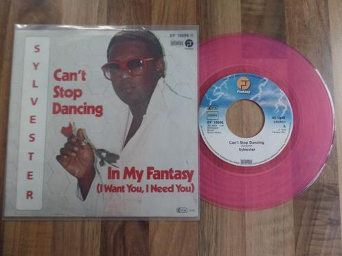 single Sylvester - Can't Stop Dancing / In My Fantasy (I Wan, Cd's en Dvd's, Vinyl Singles, Gebruikt, Single, Pop, 7 inch, Ophalen of Verzenden