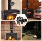 Houtkachel ventilator 7 bladen, Minder dan 30 cm, Minder dan 60 cm, Ophalen of Verzenden, Kachel