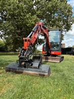 Kubota U-27, minigraver, weinig uren, Zakelijke goederen, Machines en Bouw | Kranen en Graafmachines, Ophalen, Graafmachine