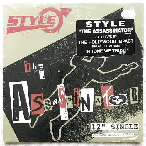 Style - The Assassinator (Killer Mix) 1990 USA import 12", Cd's en Dvd's, Vinyl | Hiphop en Rap, Gebruikt, 1985 tot 2000, 12 inch