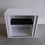 Roldeurkast, 80x45x74cm. Witte ombouw, 1 legbord, RD92, Gebruikt, -, -, Meerdere deuren