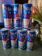 Red Bull blikjes met Max Verstappen en Perez, Verzamelen, Ophalen of Verzenden, Nieuw, Formule 1