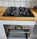 IKEA gas fornuis en combi magnatron/ oven, Gebruikt, Oven, Inbouw, 45 tot 60 cm
