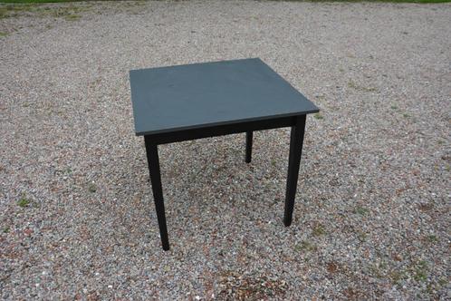 Tafeltje, Huis en Inrichting, Tafels | Bijzettafels, Gebruikt, Vierkant, 60 cm of meer, 75 cm of meer, Hout, Ophalen