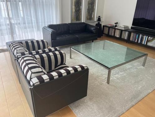 Poltrona Frau Italiaans design 2 1/2 sofa, Huis en Inrichting, Banken | Bankstellen, Zo goed als nieuw, Rechte bank, Tweepersoons