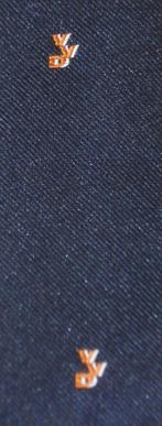 VVD stropdas met doorlopende logo's, Kleding | Heren, Stropdassen, Ophalen of Verzenden, Nieuw, Blauw