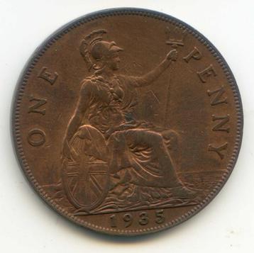 Groot-Brittannië 1 Penny 1935 beschikbaar voor biedingen