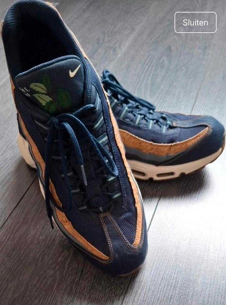 Nike Air Max 95 Cork Obsidian, Sport en Fitness, Volleybal, Zo goed als nieuw, Schoenen, Ophalen of Verzenden