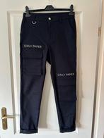 Daily paper cargo broek maat S, Kleding | Heren, Broeken en Pantalons, Ophalen of Verzenden, Zo goed als nieuw, Zwart