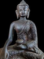 Antieke bronzen Buddha, Ophalen of Verzenden